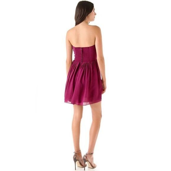 Rebecca Taylor Silk Mini Dress - Picture 2 of 9